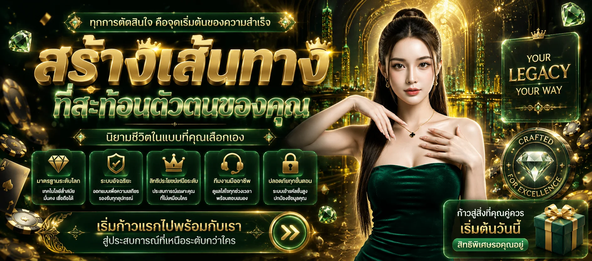โต๊ะคาสิโนสด AMBFAT บาคาร่ารูเล็ตดีลเลอร์จริง